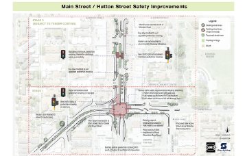 Main Street / Hutton Street safety improvements